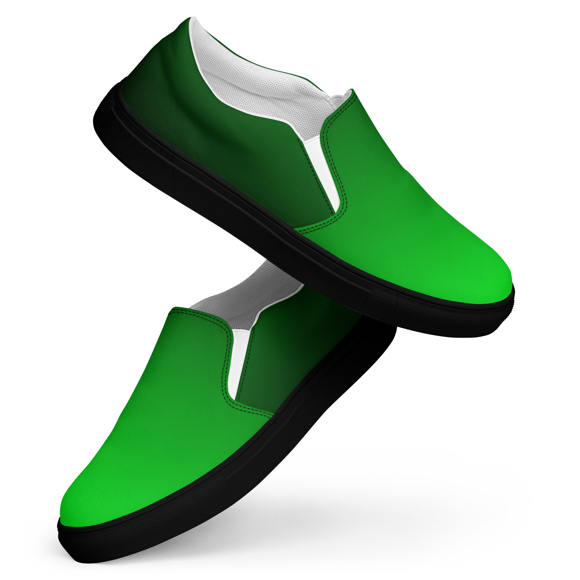 Men’s Shoes, Slip-On's - Green