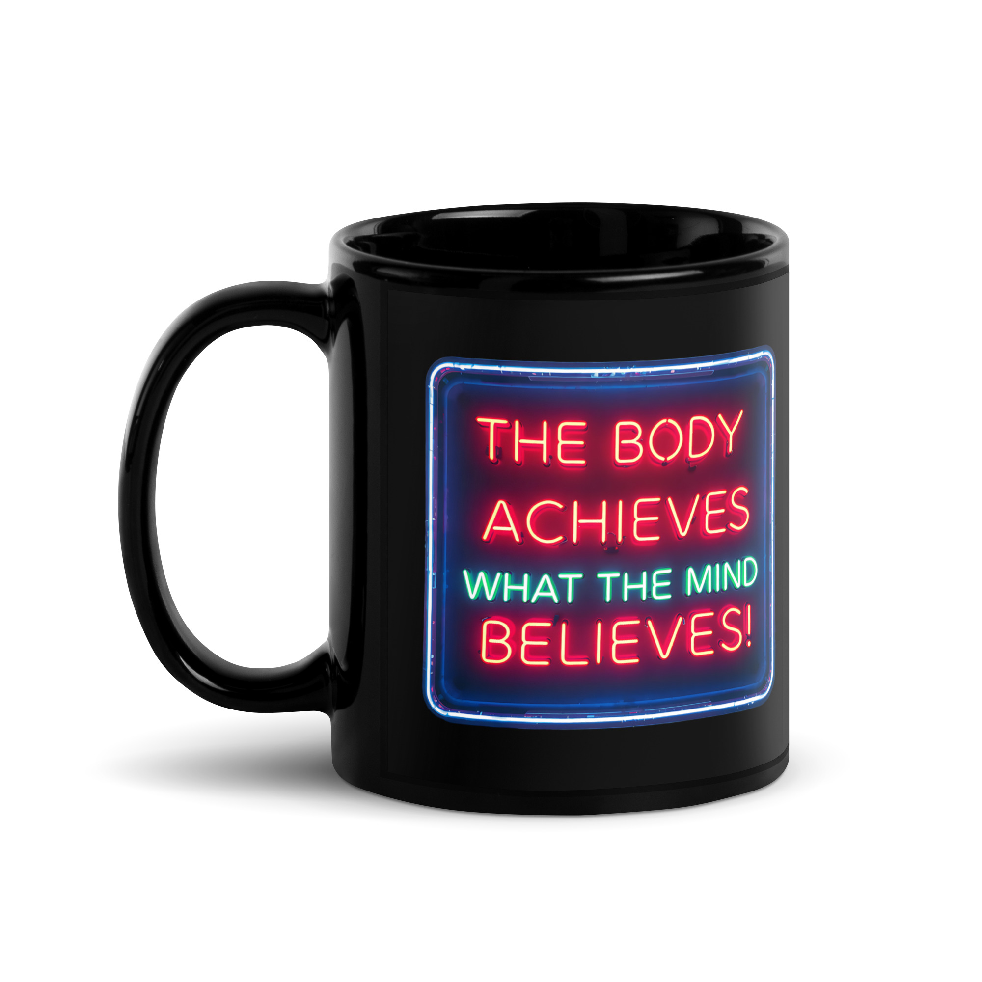 The Body Achieves, Mug