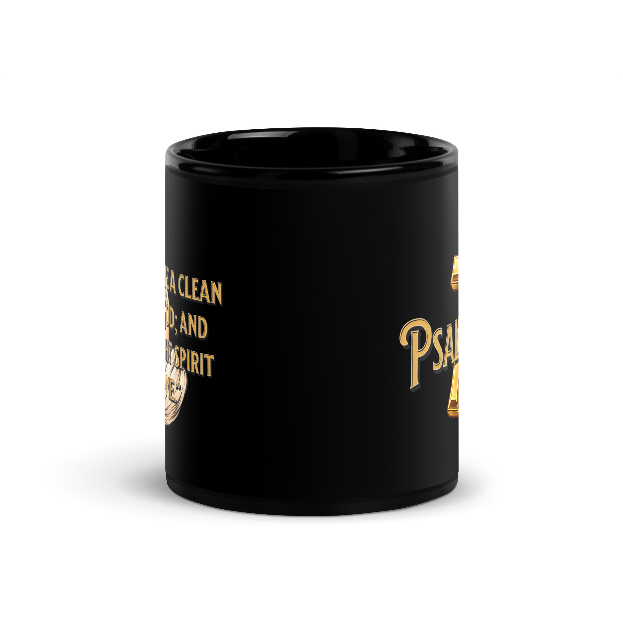 Psalm 51:10, Mug