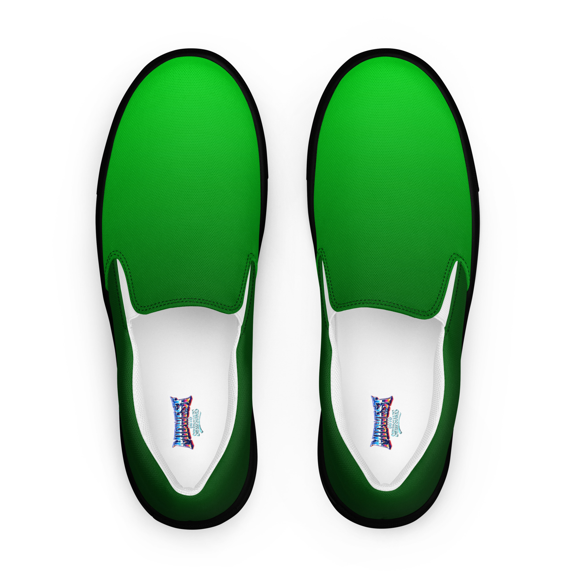 Men’s Shoes, Slip-On's - Green