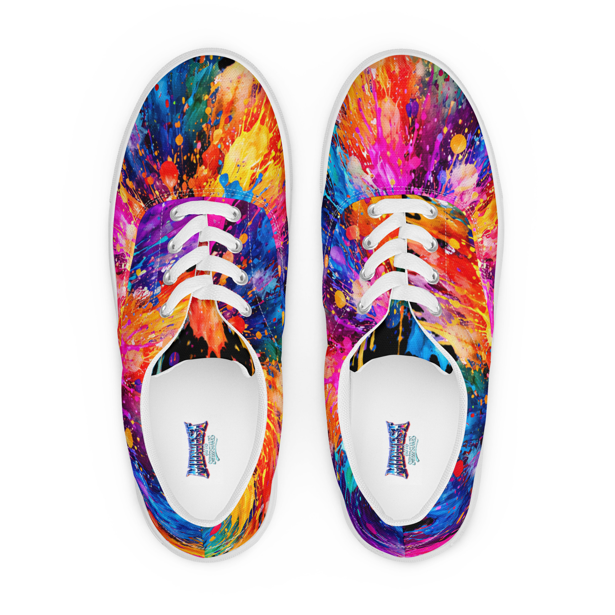 Men’s Shoes, Classic - Paint Splatter