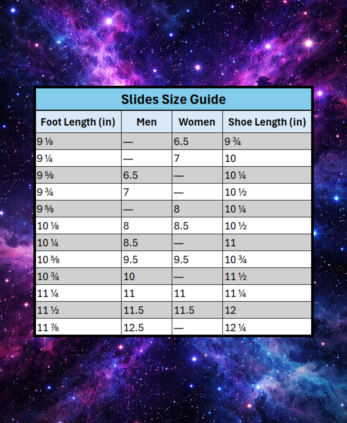 Women's Slides - Fire & Ice