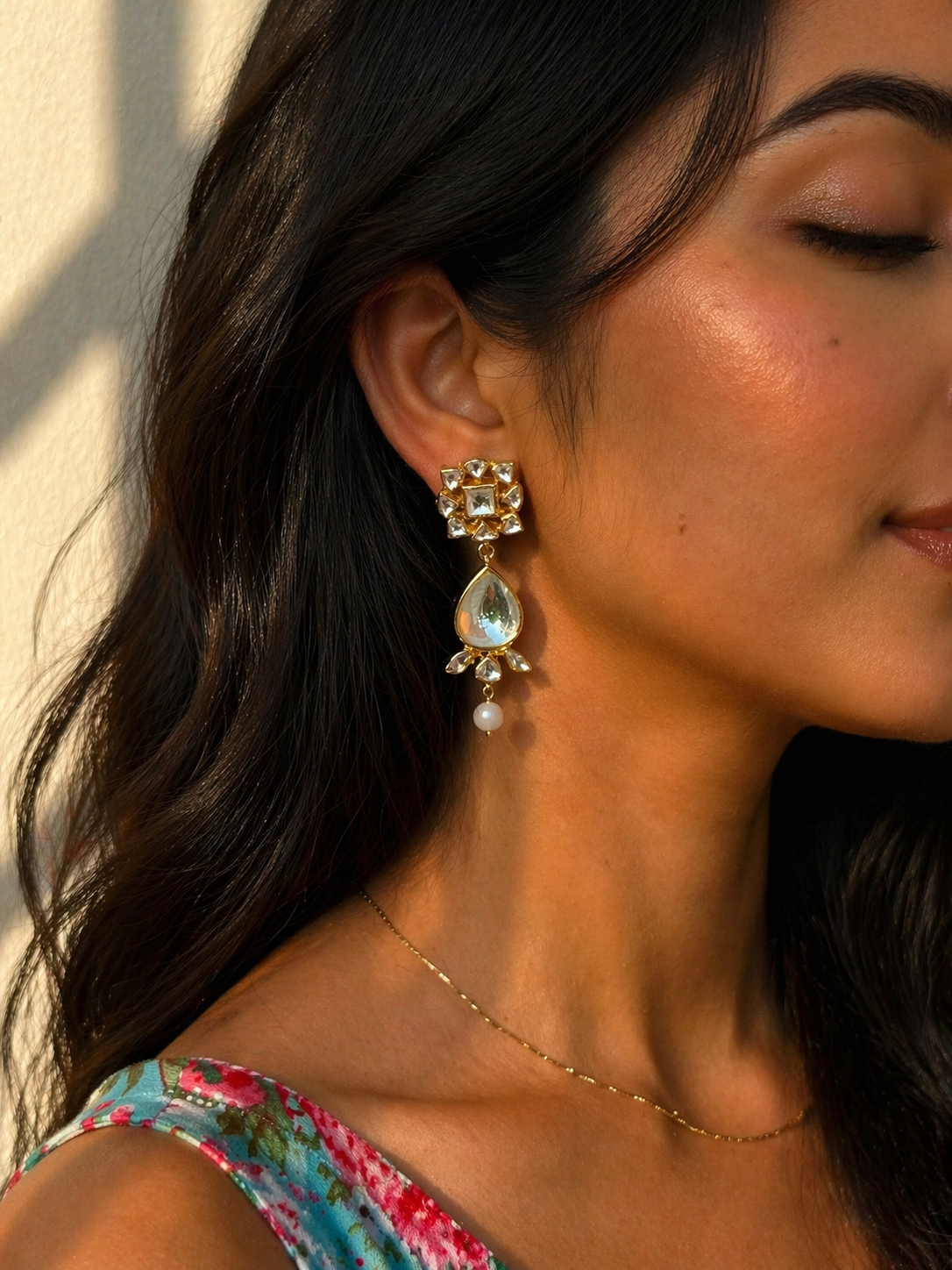 Elegant Drop Earrings - 925 Sterling Silver