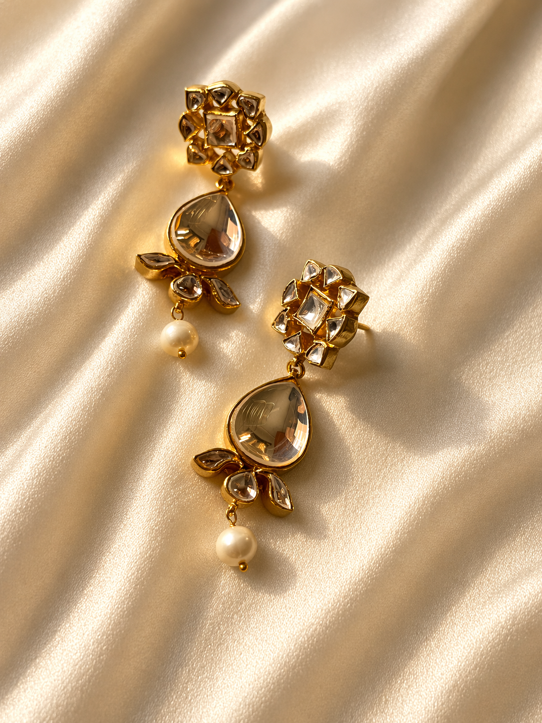 Elegant Drop Earrings - 925 Sterling Silver