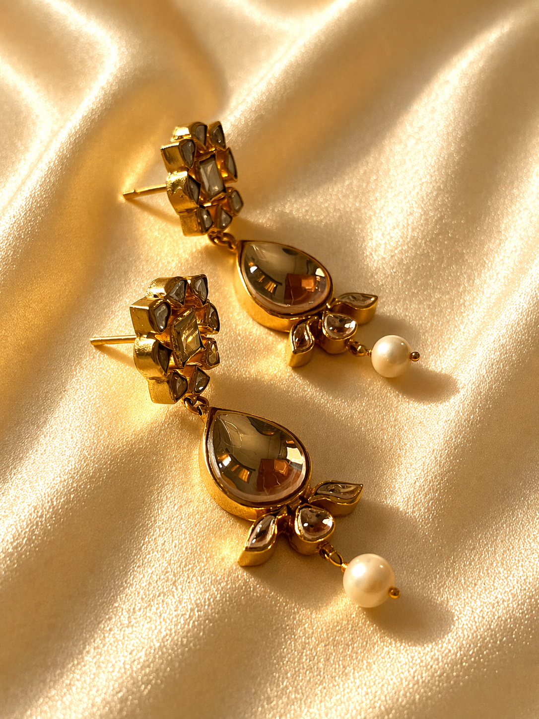 Elegant Drop Earrings - 925 Sterling Silver