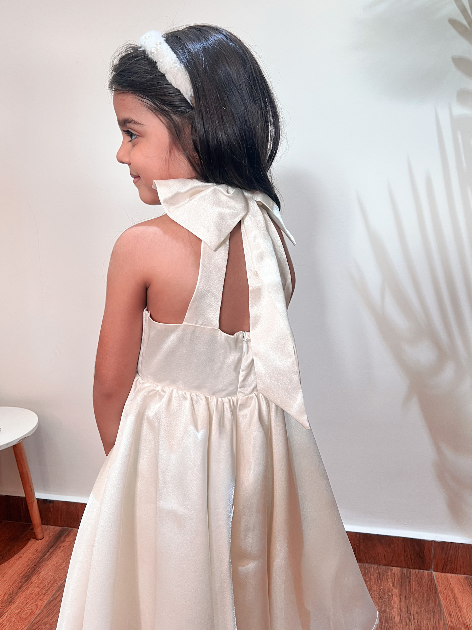 Halter Bow Rosetta  Dress