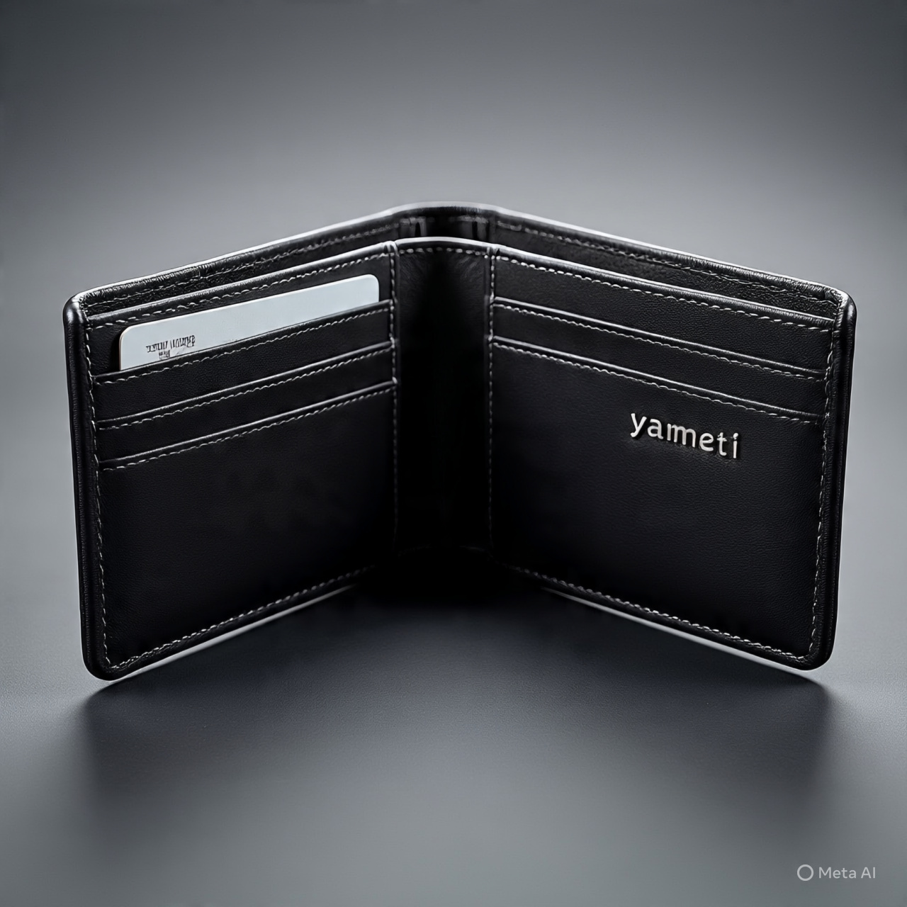 Black Leather Wallet