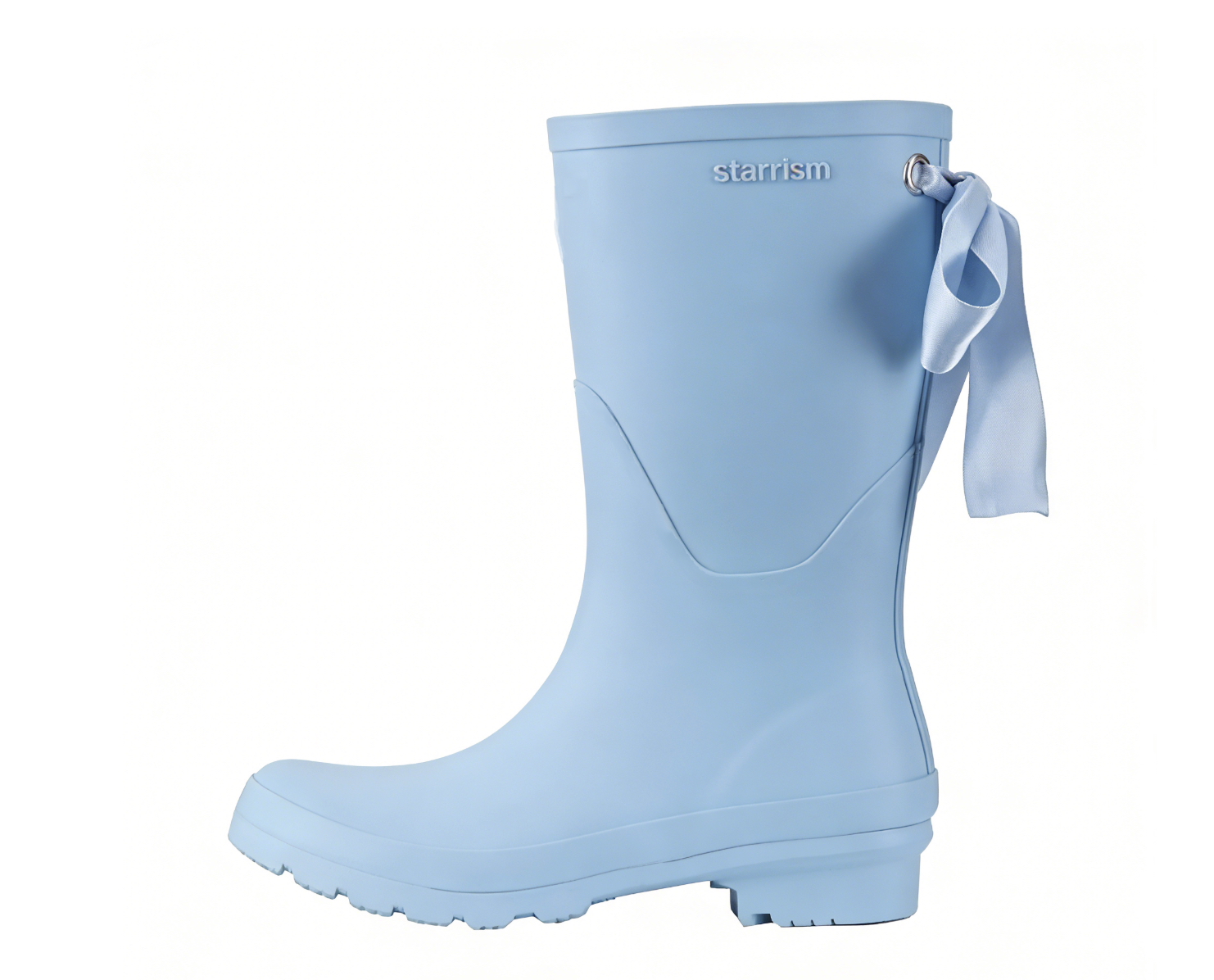 Light Blue Rubber Rain Boot