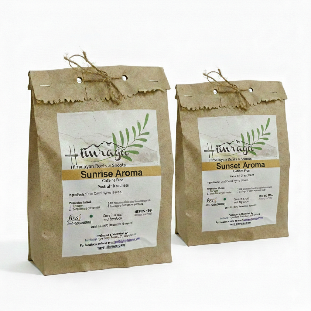 Himraga Sunrise & Sunset Aroma Herbal Tea Set