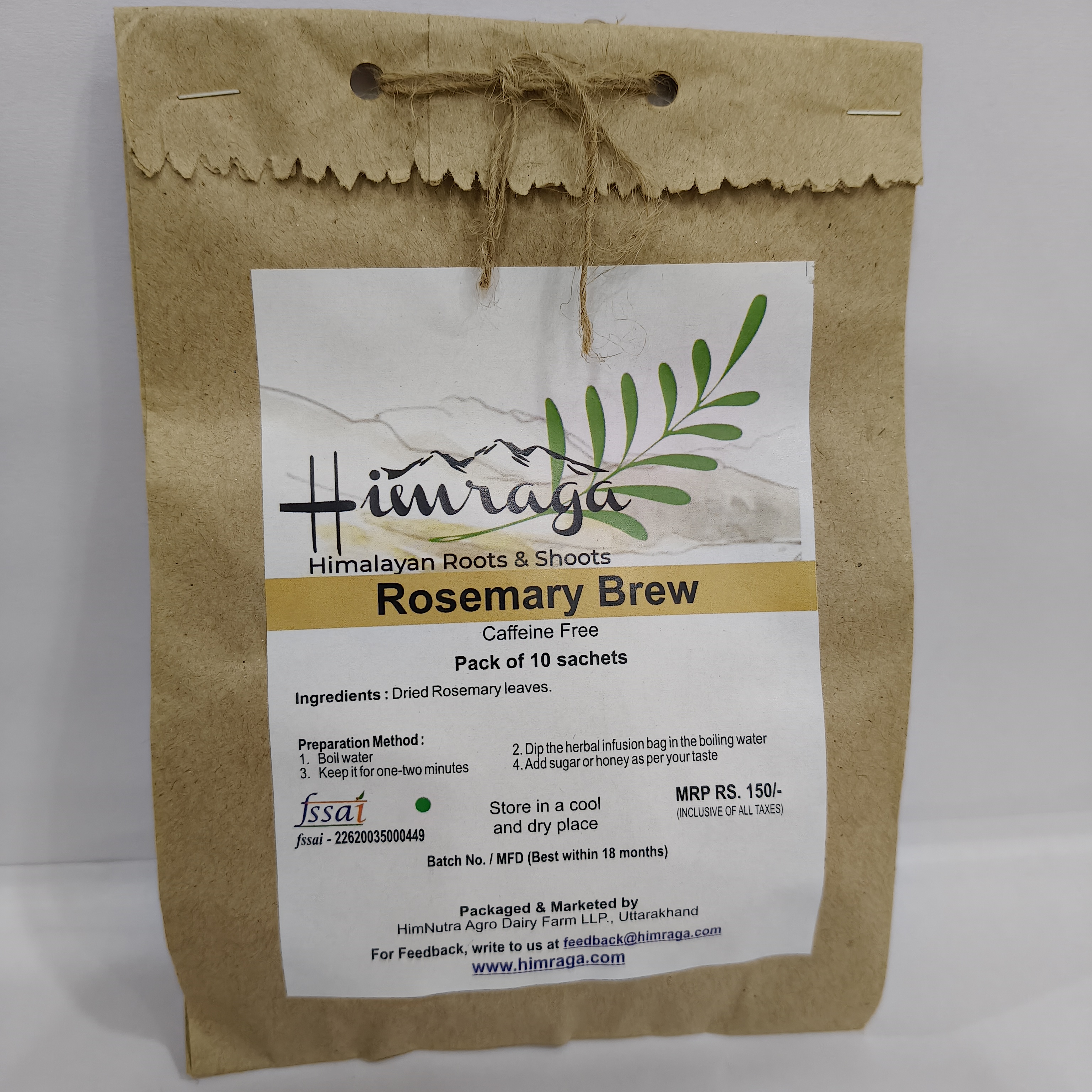 Himraga Rosemary Brew Sachets