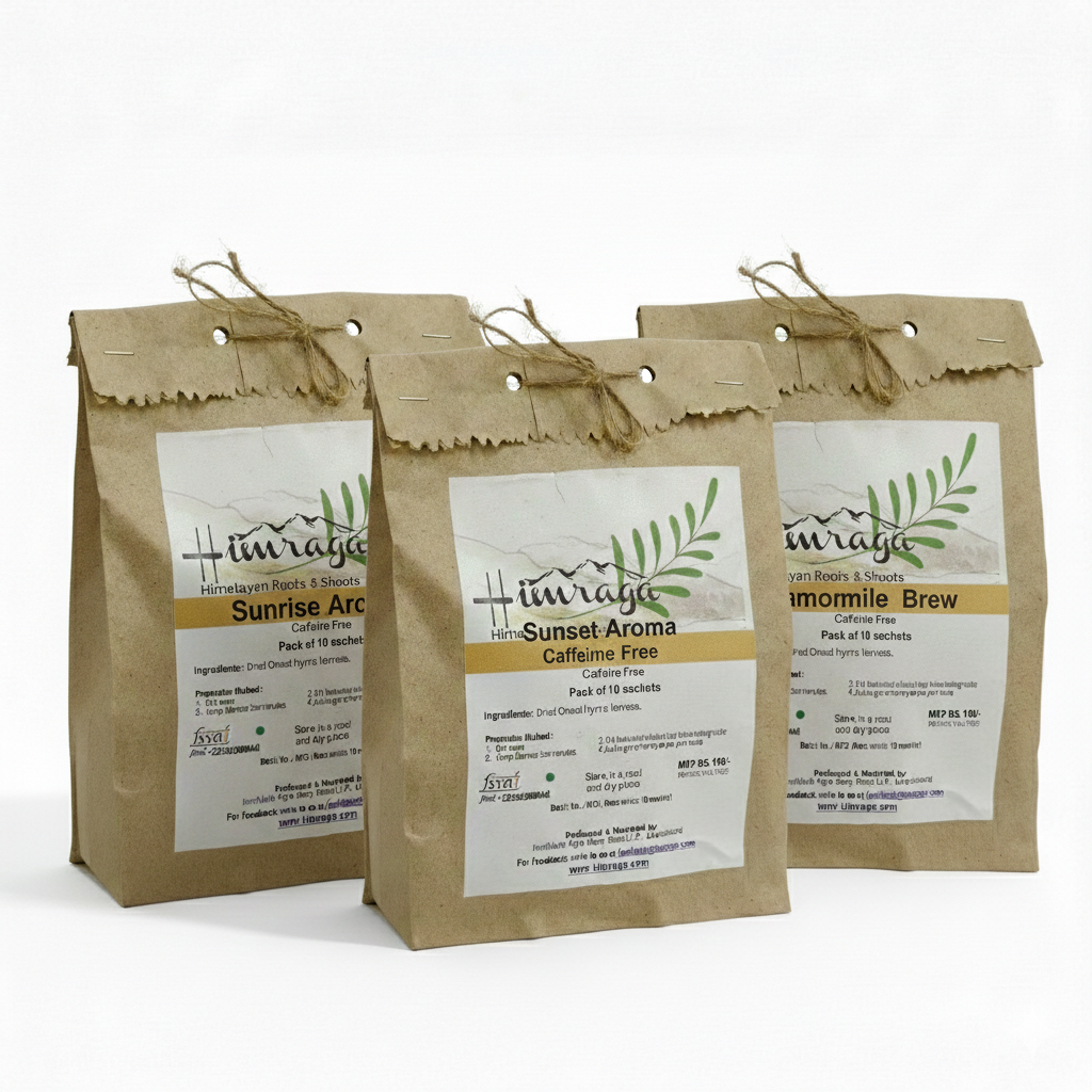 Himraga Classic Brew Trio (30 Sachets) – Sunrise Aroma, Sunset Aroma, & Chamomile Brew