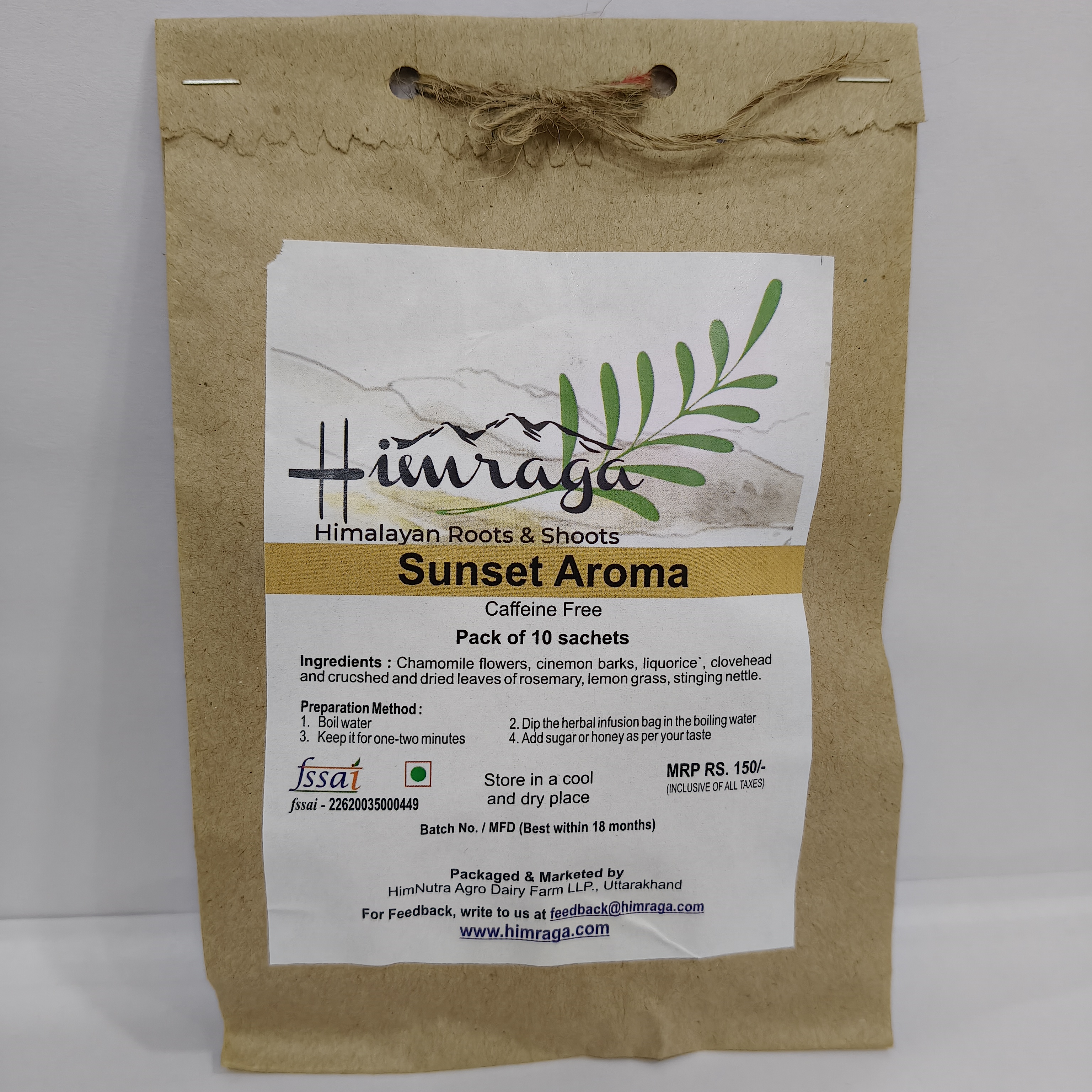 Himraga Sunset Aroma Herbal Tea