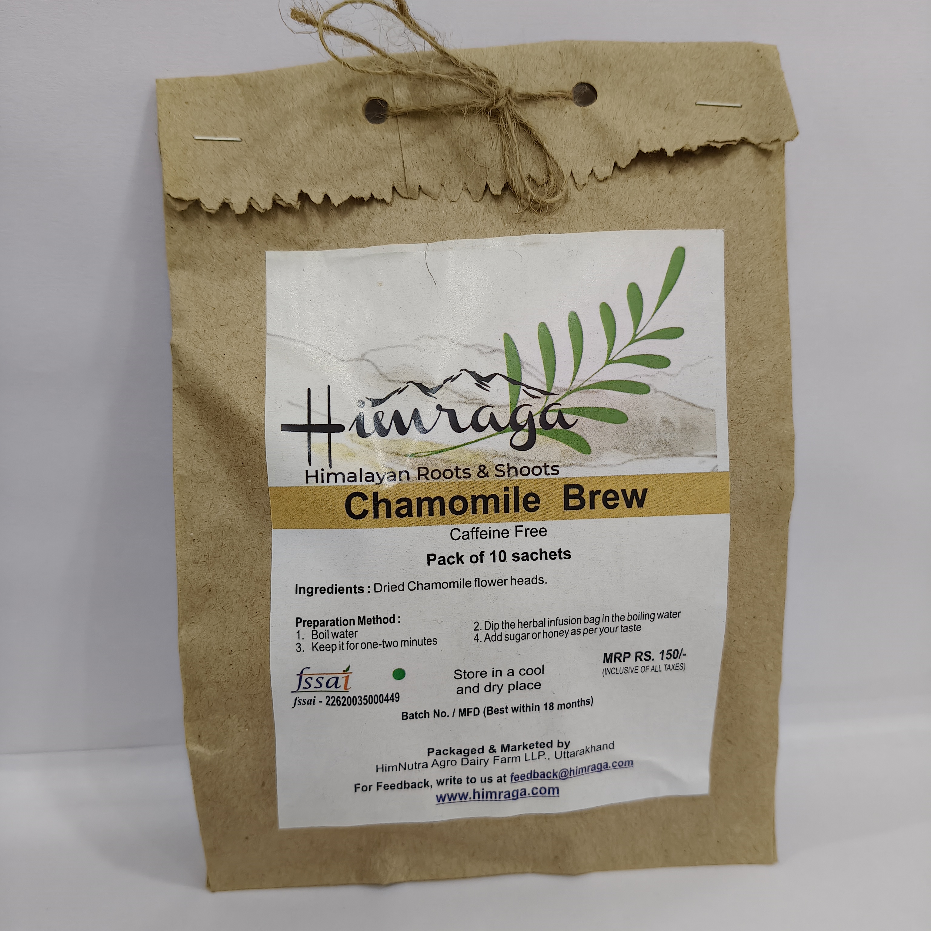 Himraga Chamomile Brew Sachets