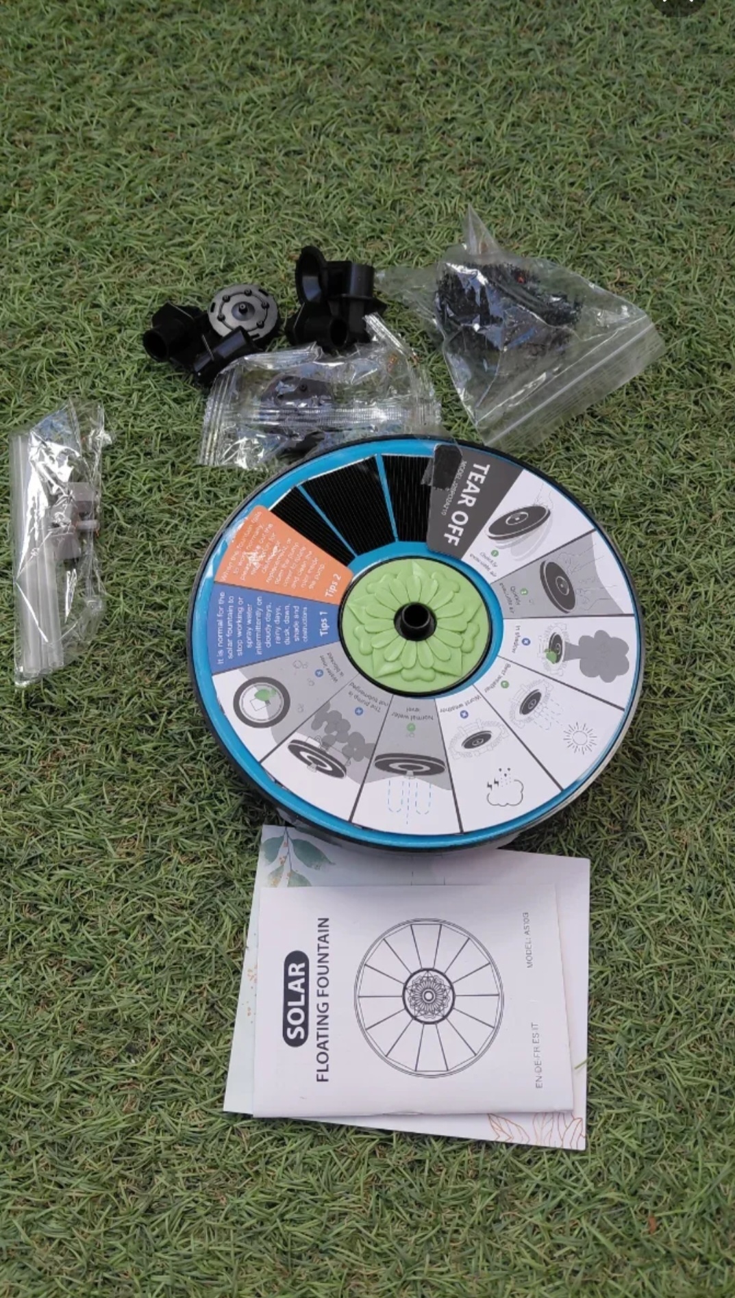 Fuente Solar Pajaros