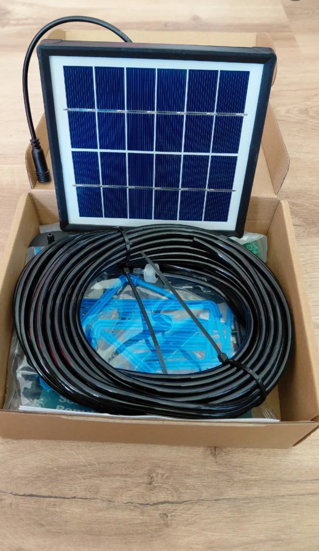 Sistema Riego Solar plantas