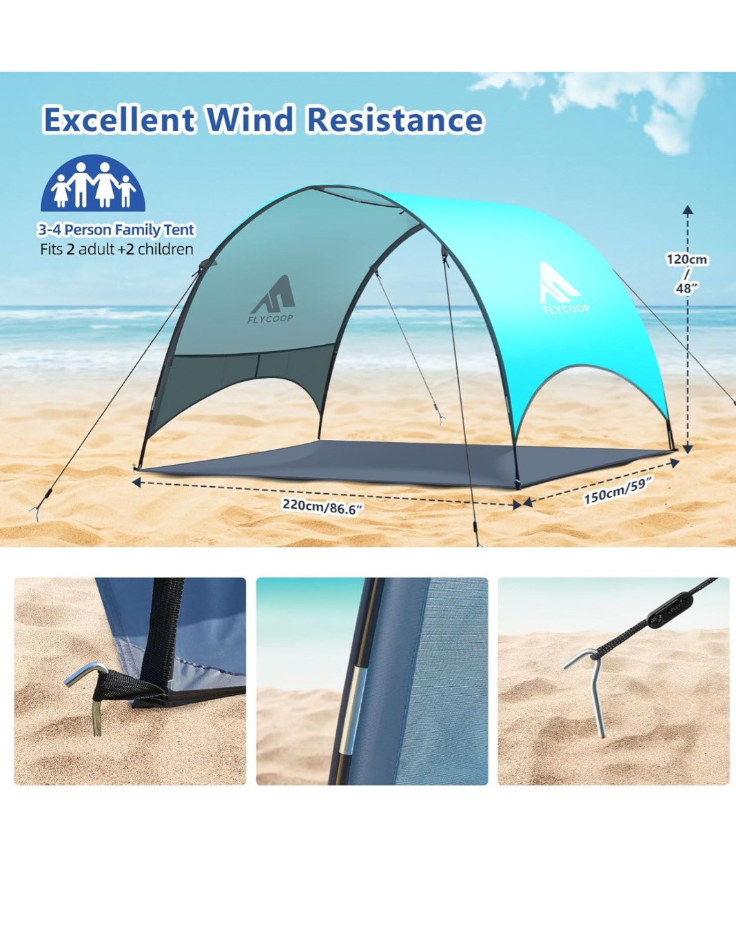 Tienda de Campaña playa