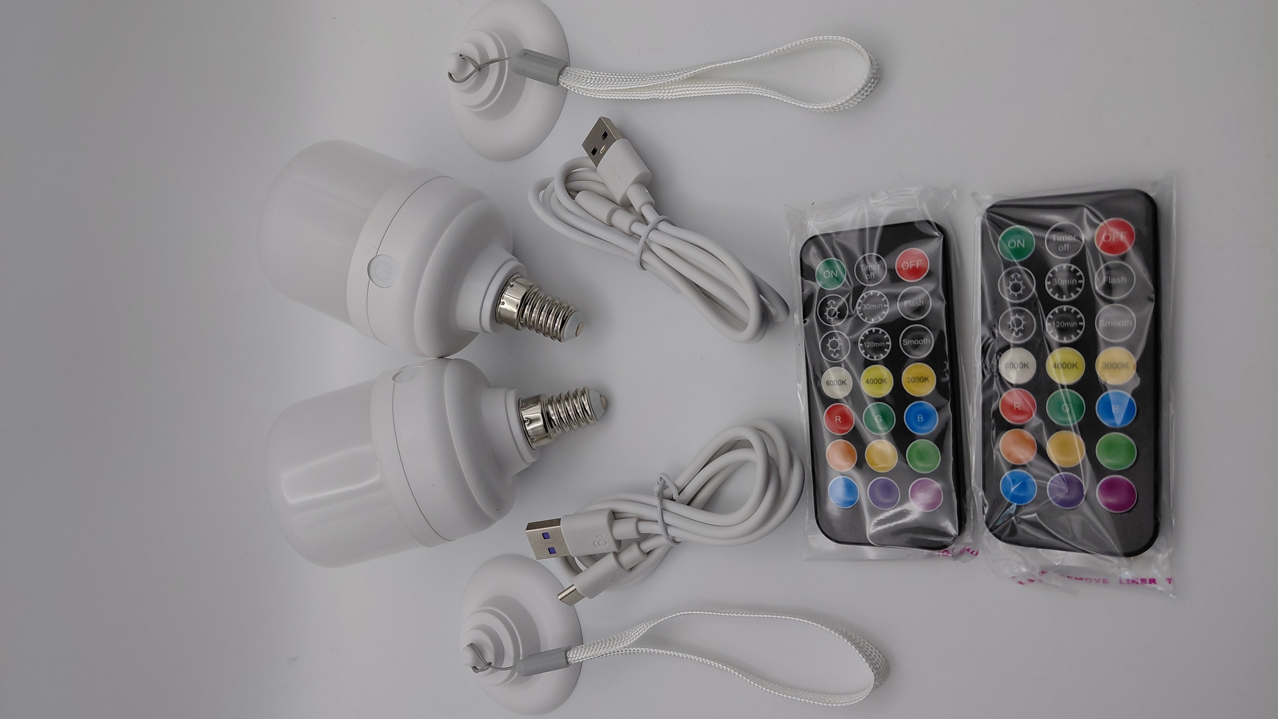 B0mbillas Recargables E12 Rgb