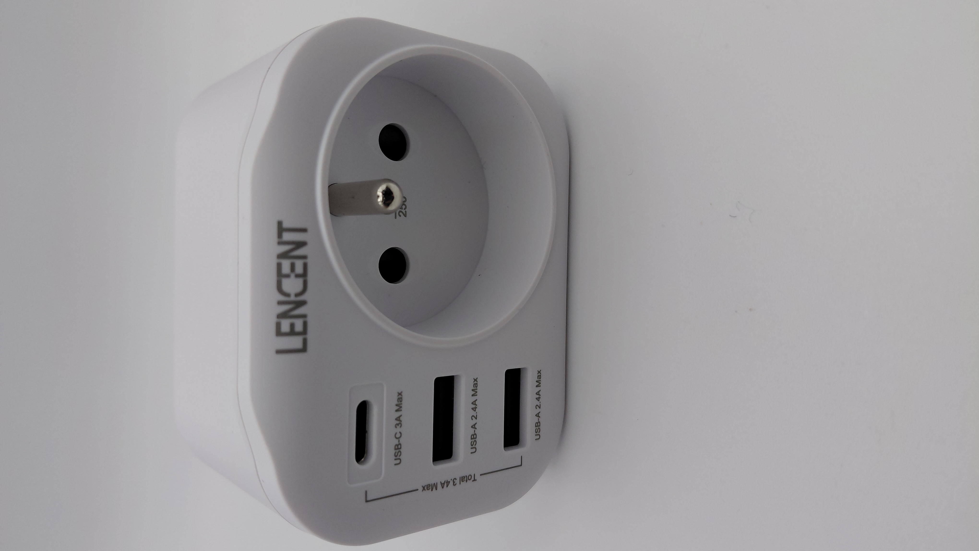 Adaptador Viaje Enchufe Frances