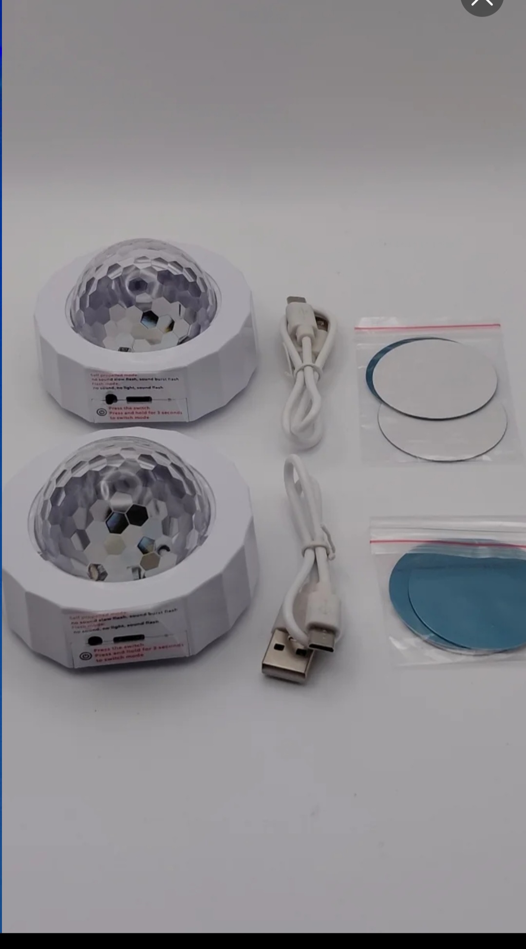 BOLAS LEDS DISCO/FIESTAS