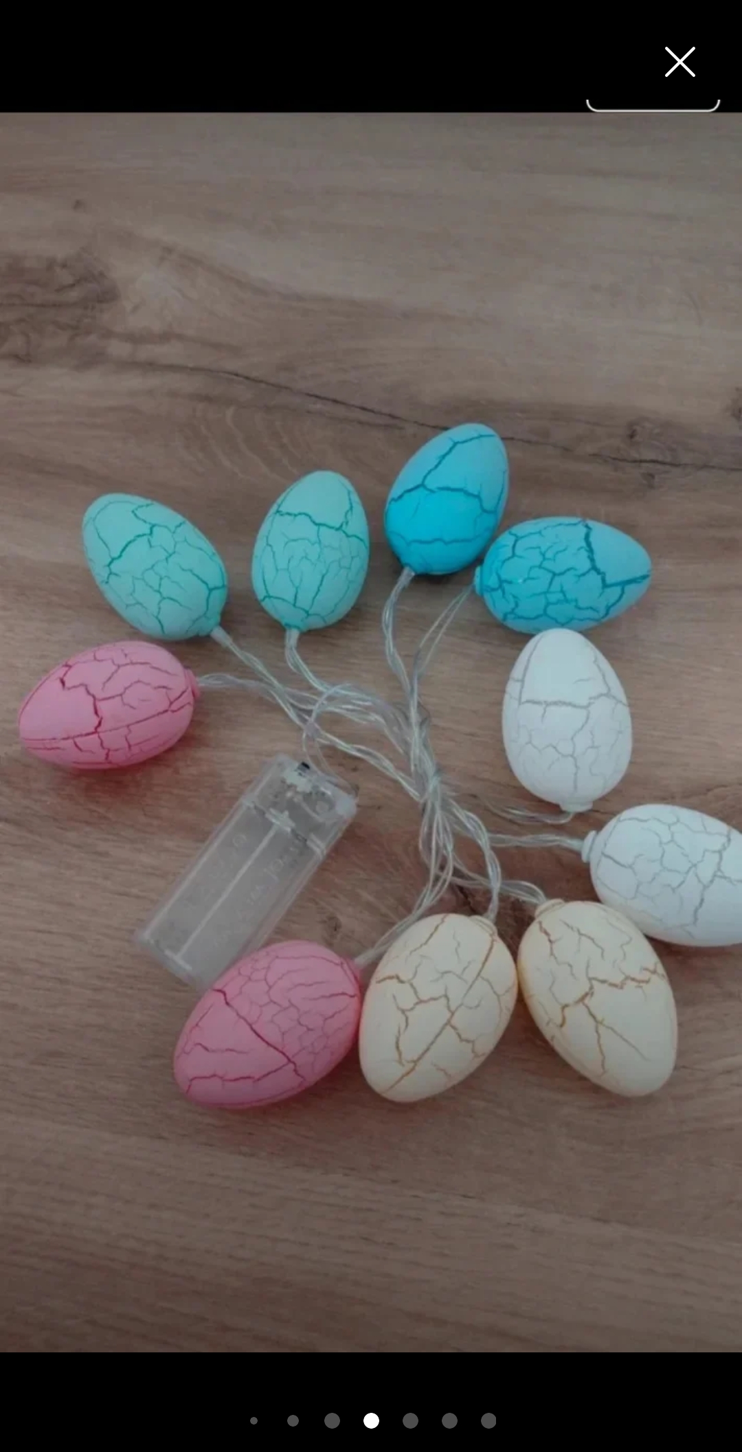 Guirnalda Luces Huevos