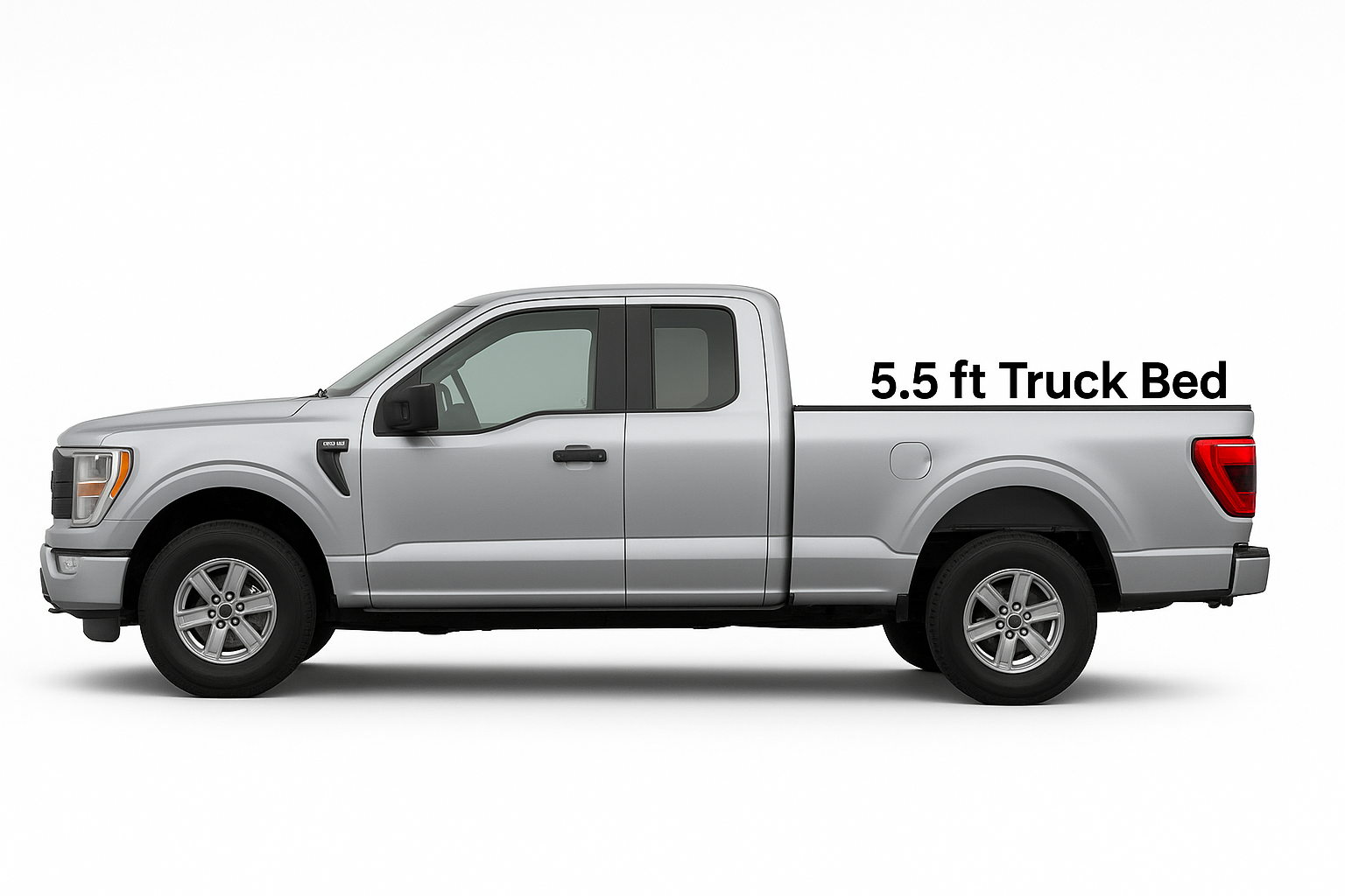 Short Adjustable Gripteck Truck Bed Organization System