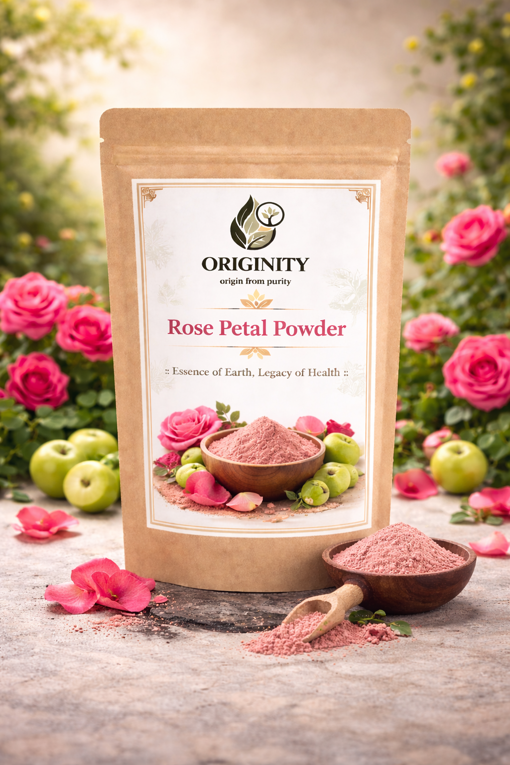 Organic Rose Petal Powder