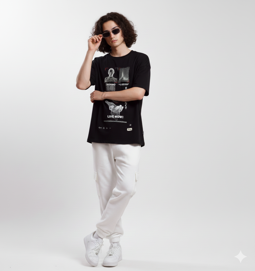 Graphic Black T-Shirt