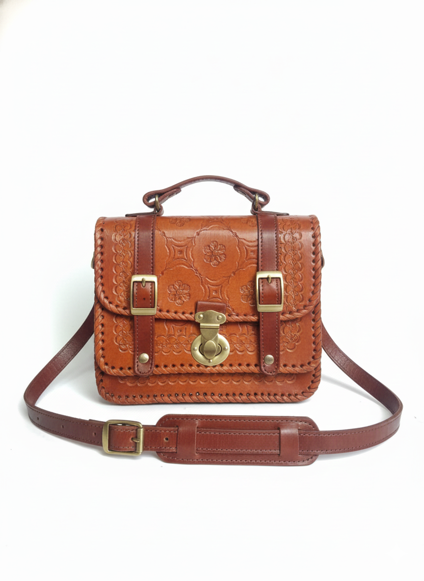 Handcrafted Leather Shoulder Bag