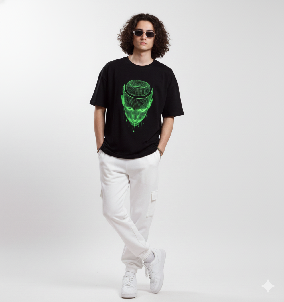 Futuristic Graphic T-Shirt