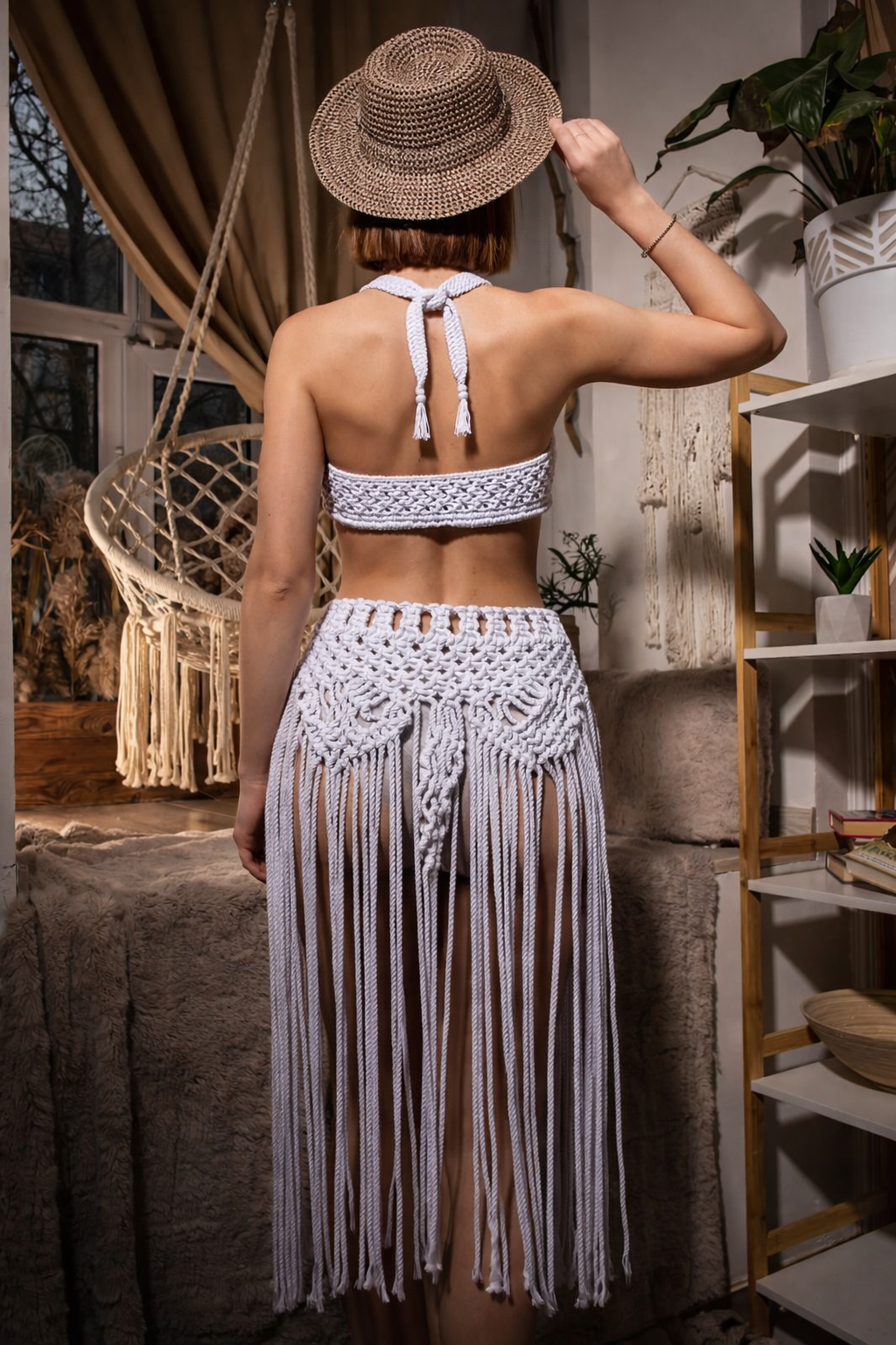 Handmade Macramé Beachwear Set