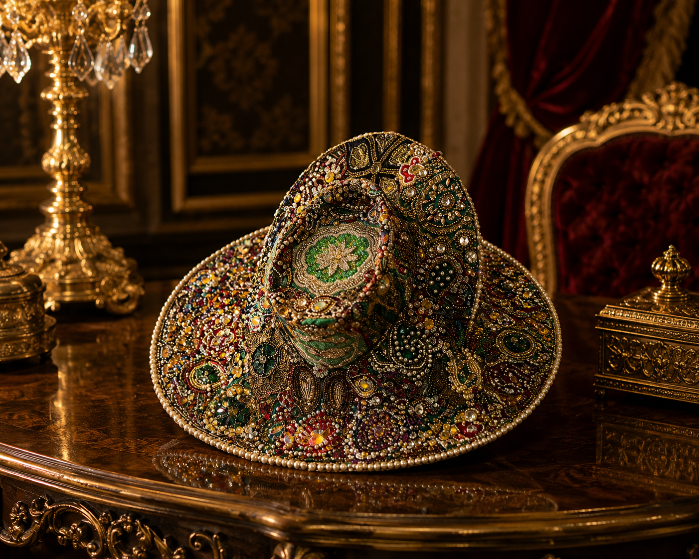 Embroidered Luxury Hat