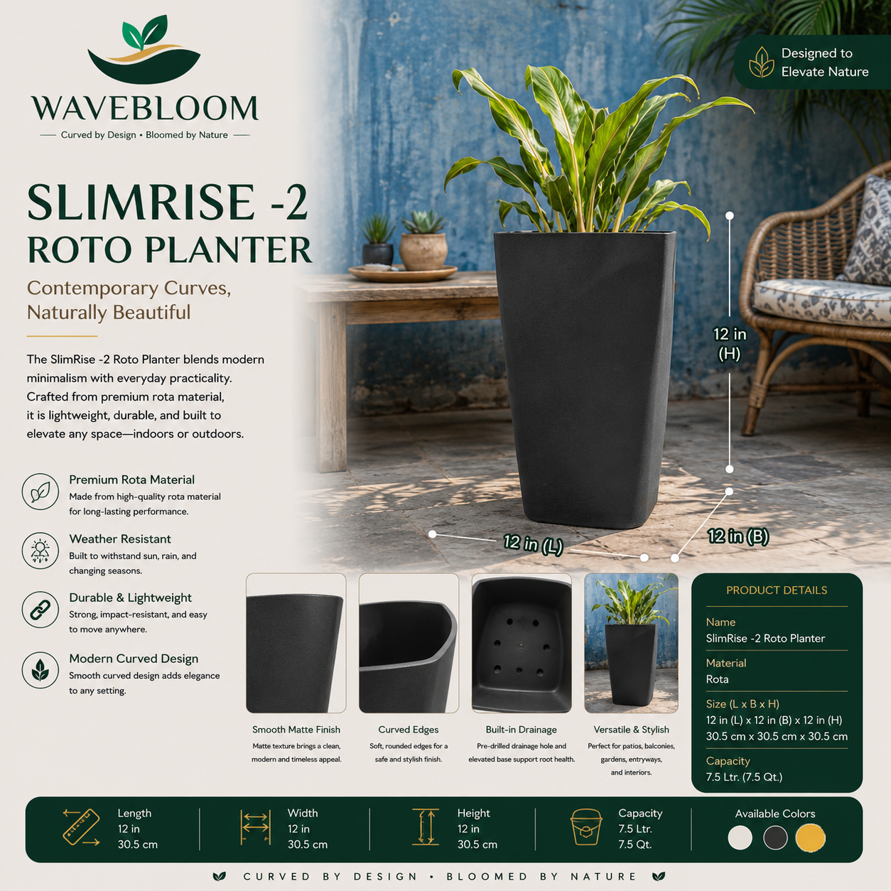 SlimRise-2 Roto Planter