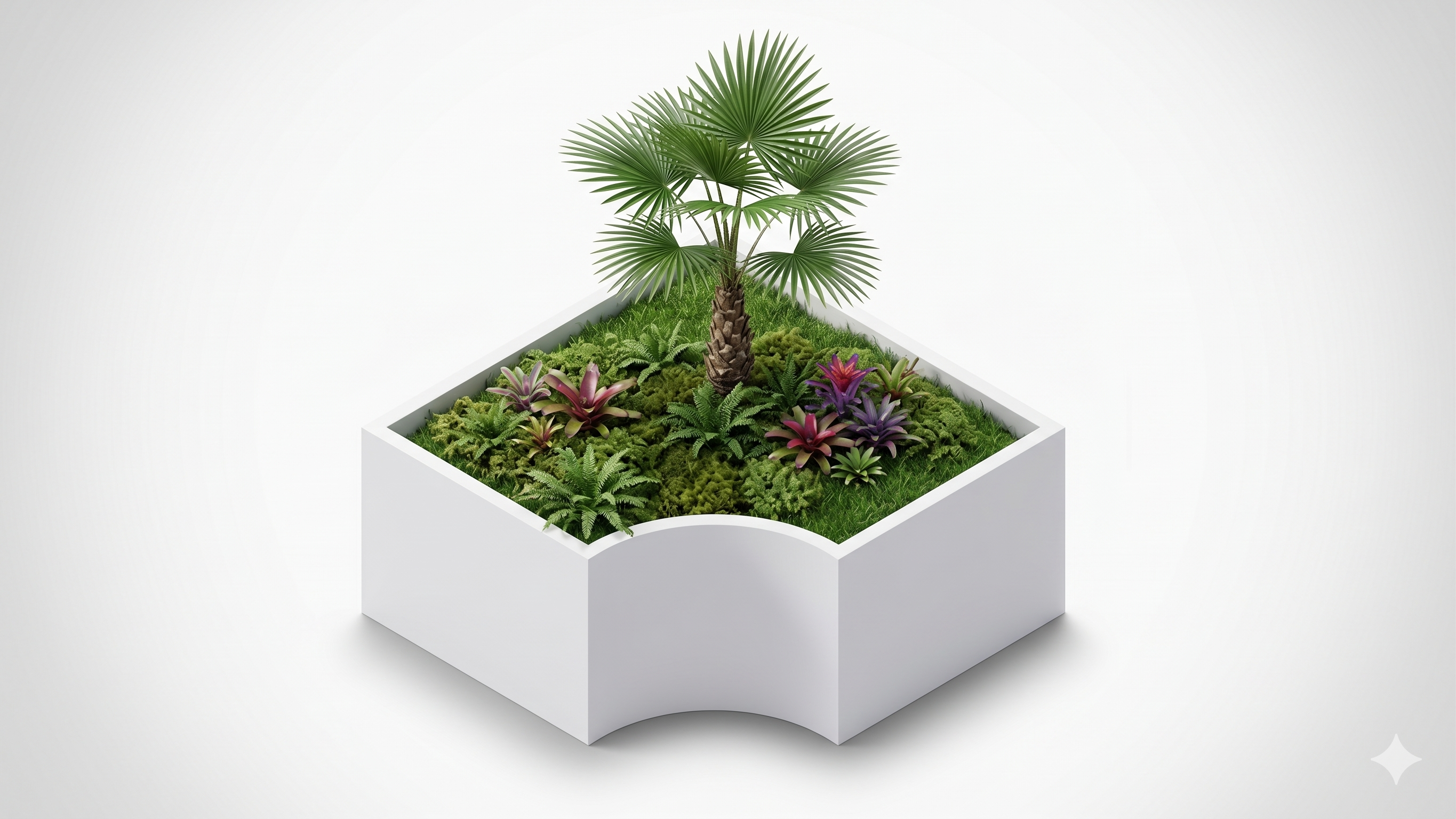 FRP Planter Corner -1 