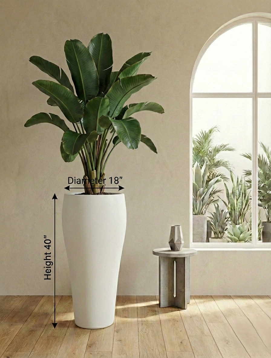 BGY-8 FRP Tall Planter