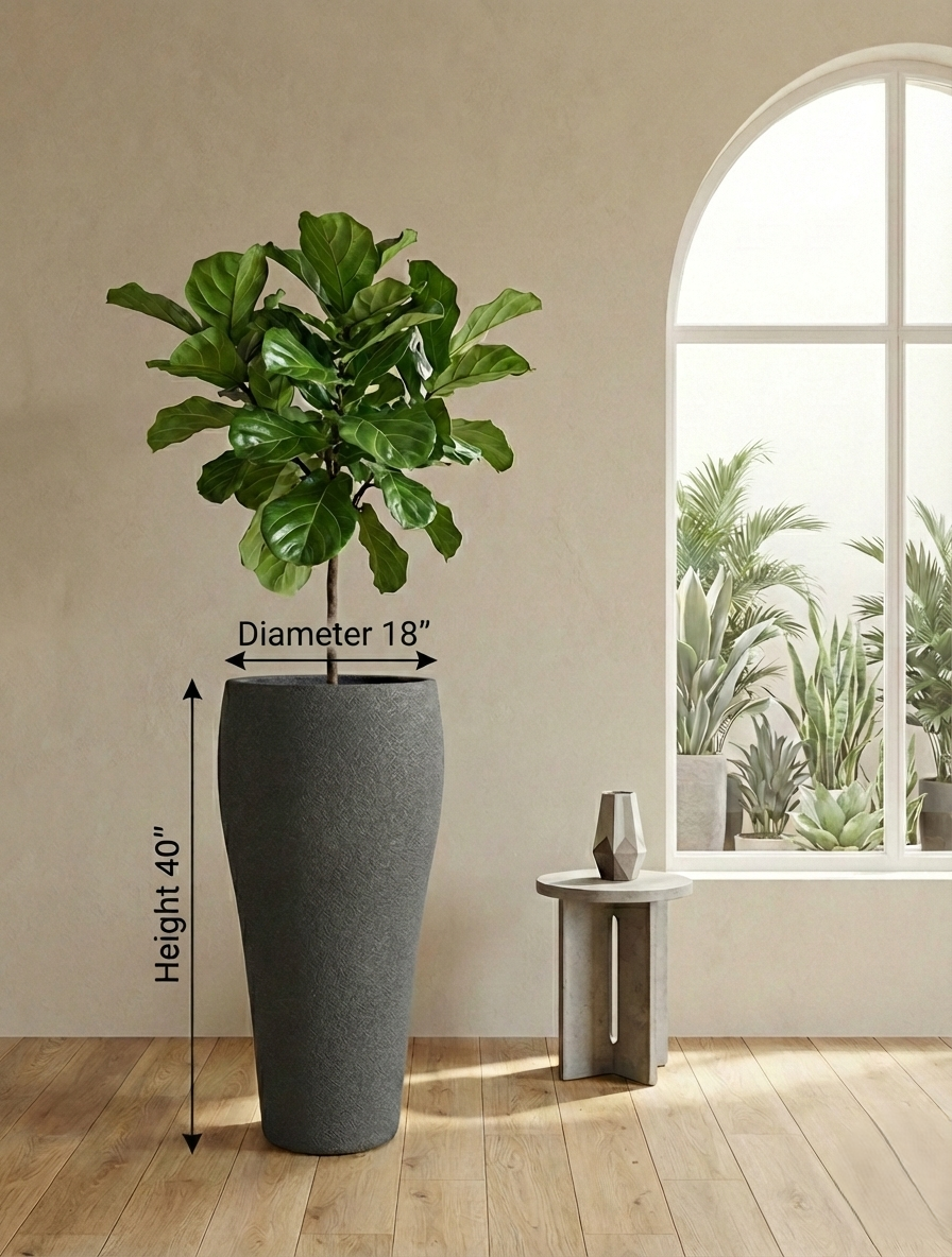 BGY-8 FRP Tall Planter