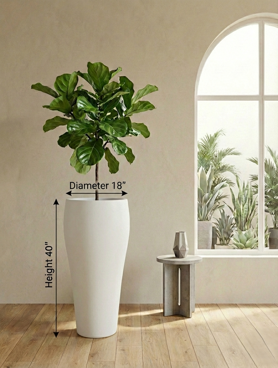 BGY-8 FRP Tall Planter