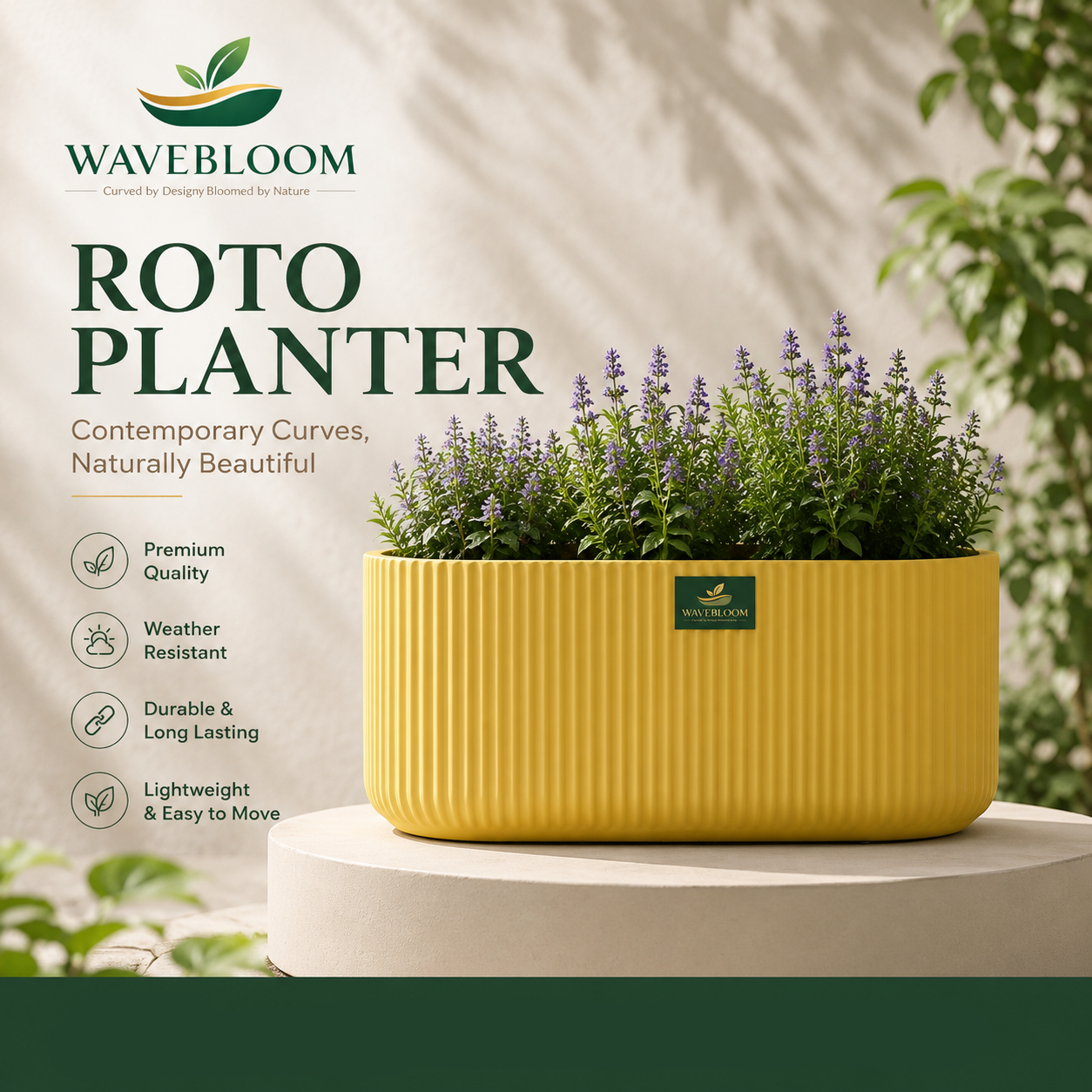 Auro Long Roto Planter