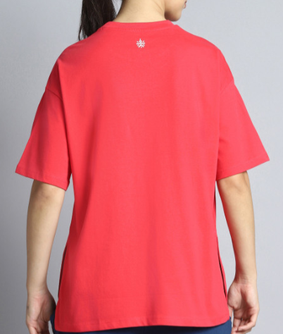 Red Casual T-shirt