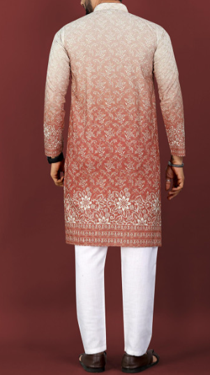 Men's Printed Kurta