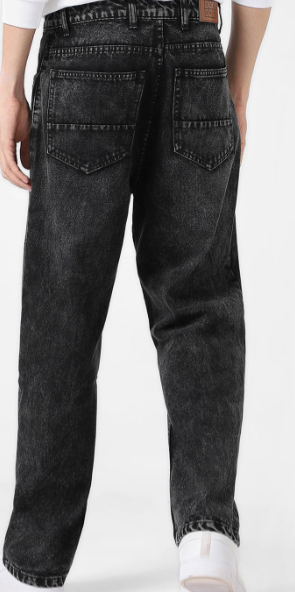 Black Loose Fit Jeans