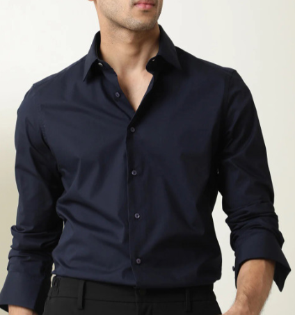 Men's Black Formal Shirt