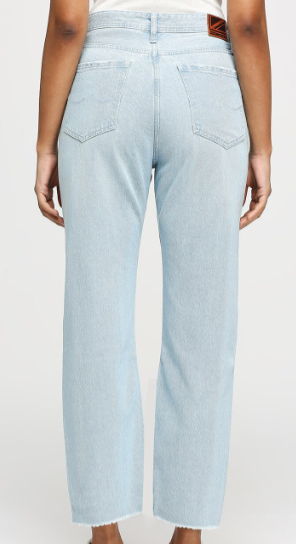 Distressed Light Wash Jeans