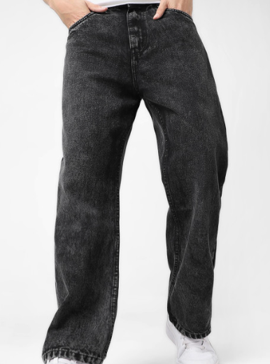 Black Loose Fit Jeans