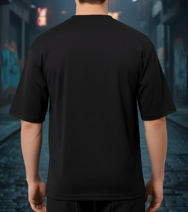 Black Batman Logo T-Shirt