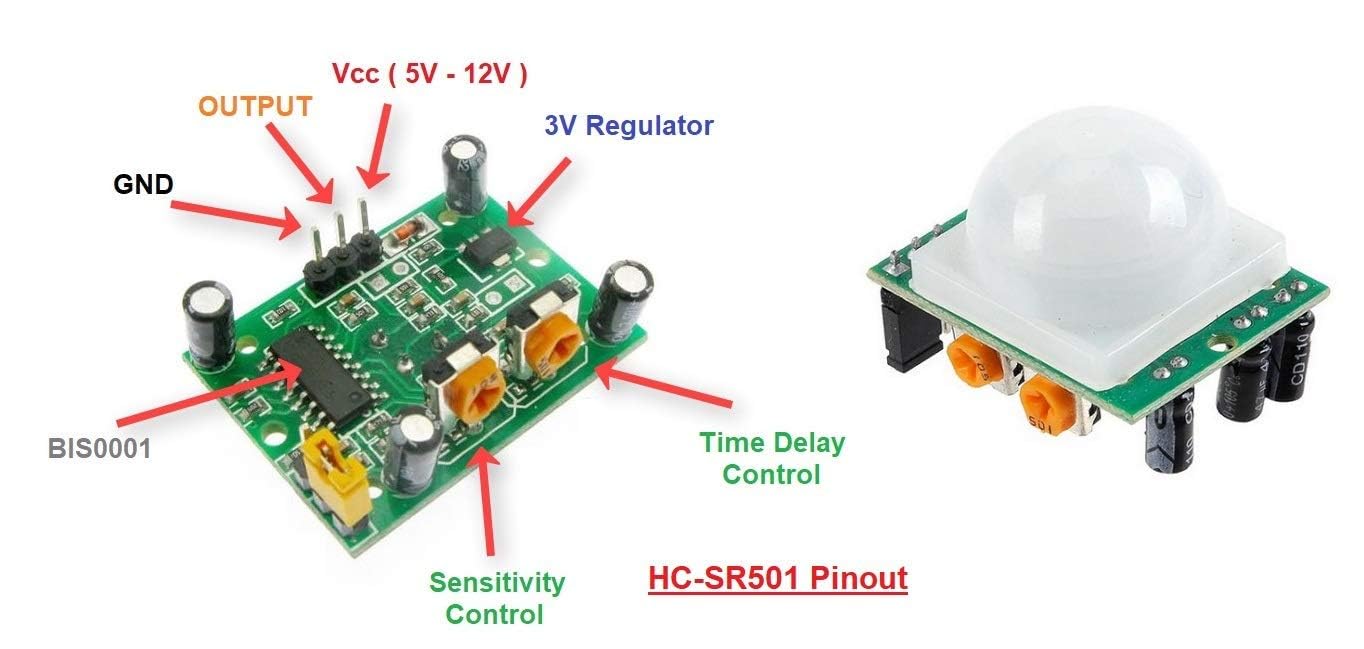 HC-SR501 PIR Motion Sensor Module