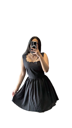 Black Fit & Flare Dress