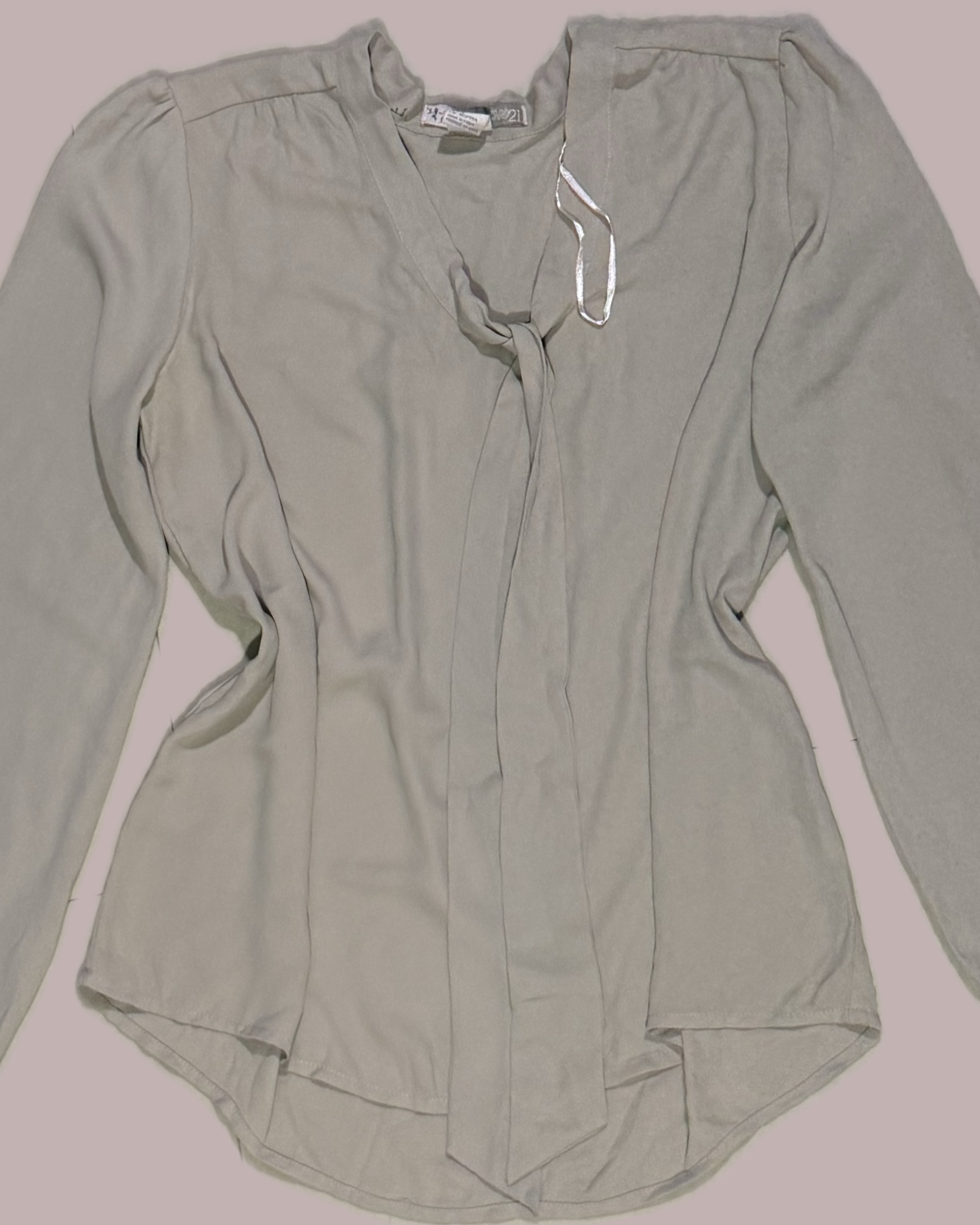 Elegant Taupe Blouse