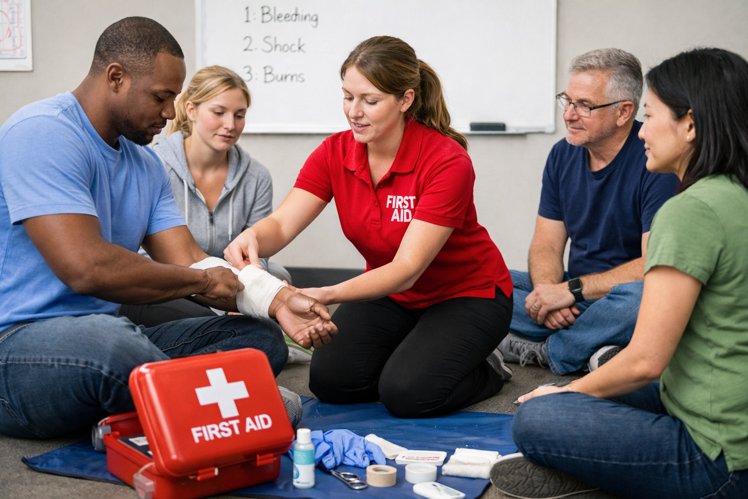Book your Group First Aid Training