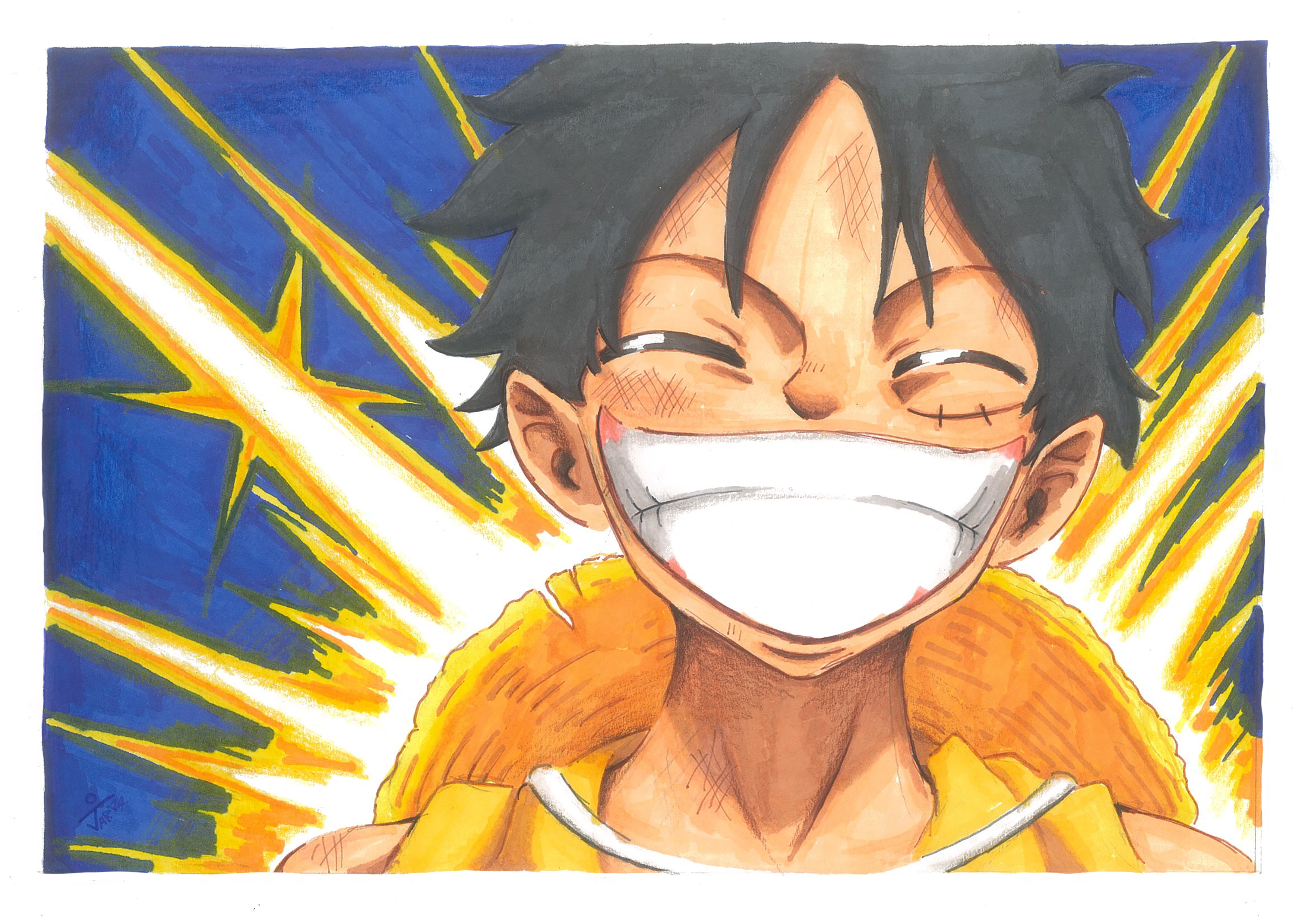 Luffy sonrisa