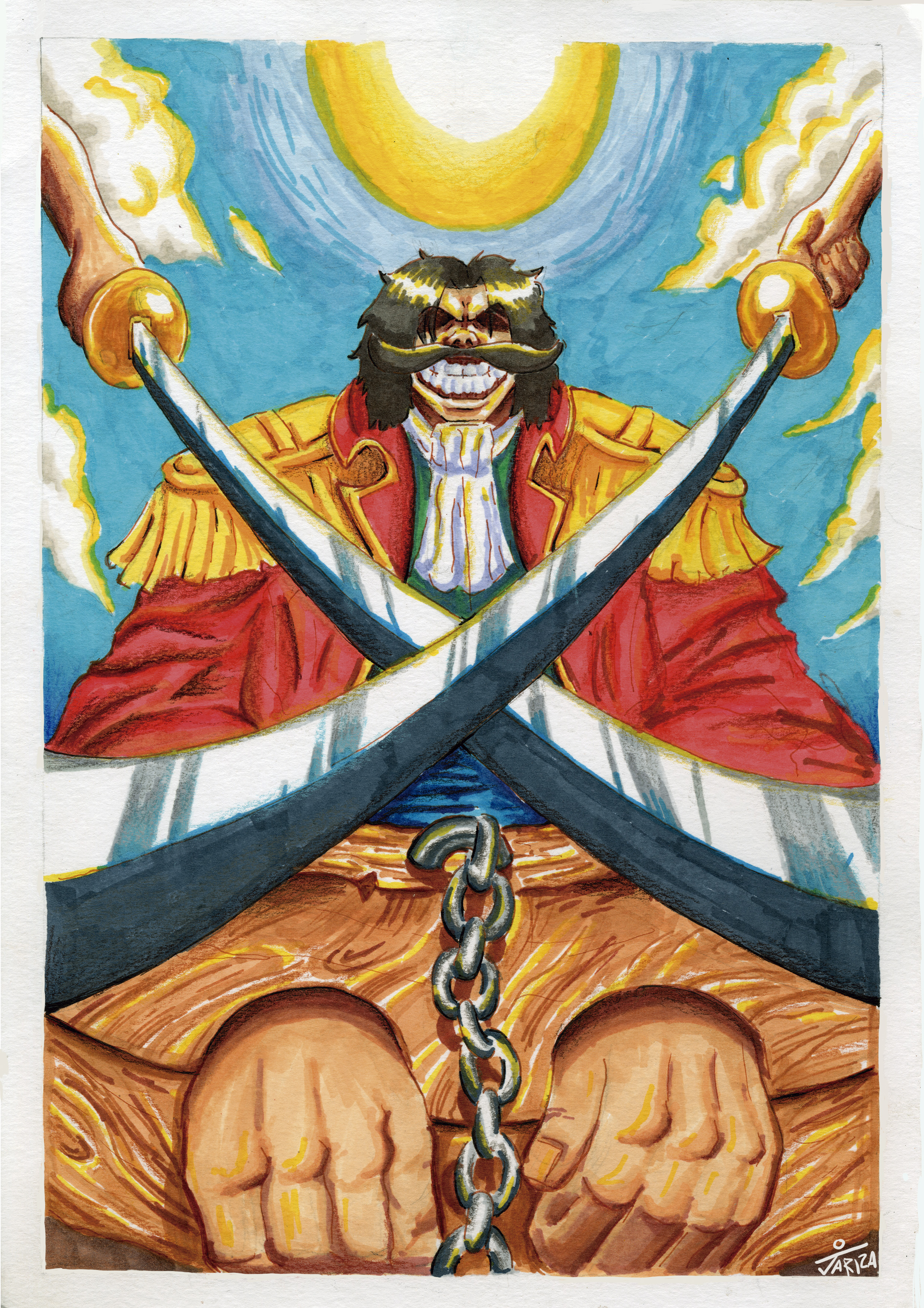 Ejecución del rey pirata